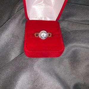 Clear stone ring from fragrant Jewels. Size 10